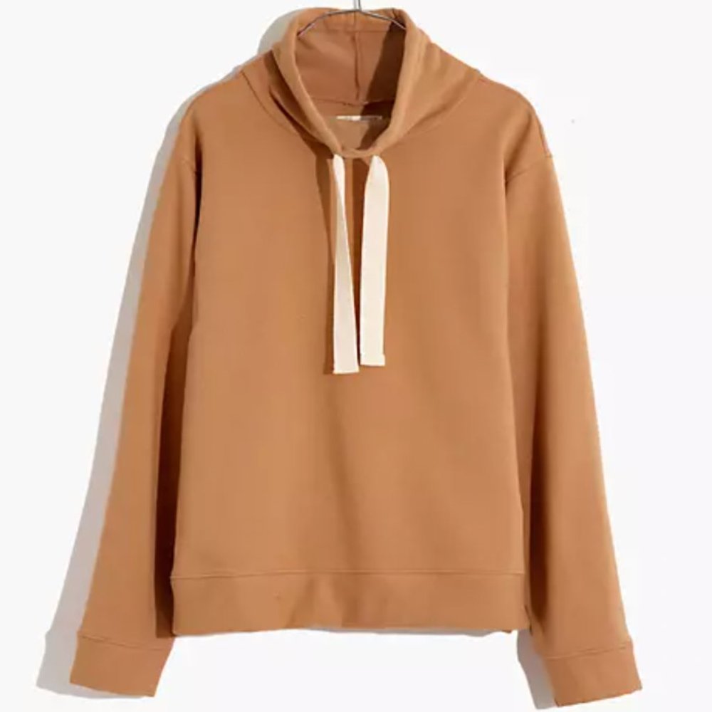Madewell MWL Ribbed Funnelneck Sweatshirt M